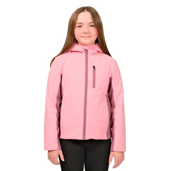 Spyder Kid's Attached Hooded Lightweight Jacket - Picture 1 of 4